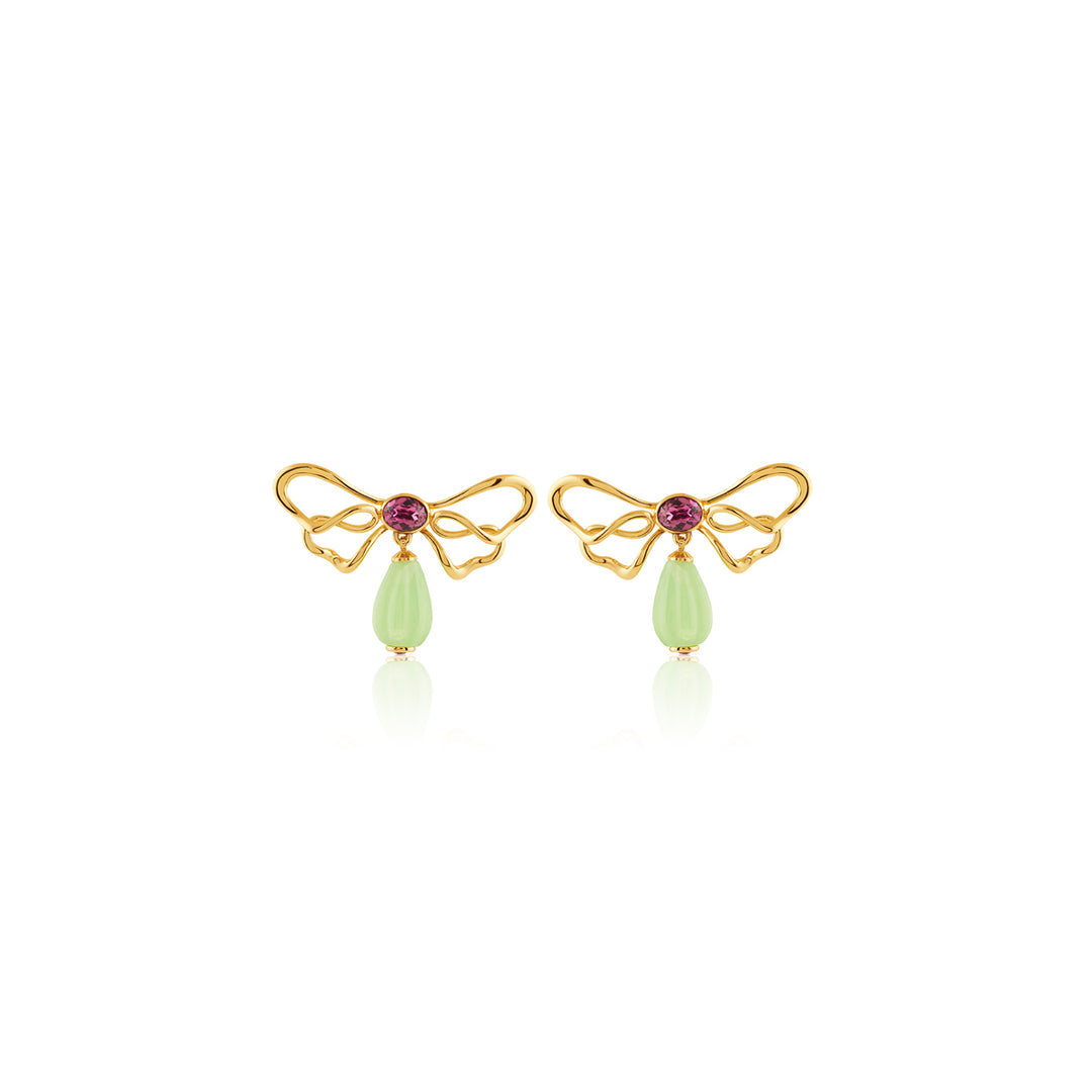 Garden Glider Dangler Earrings