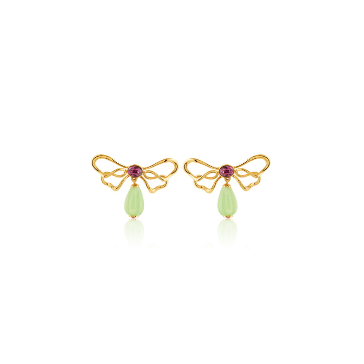Garden Glider Dangler Earrings