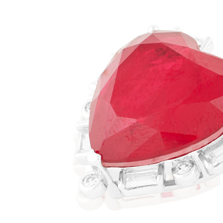 Crimson Heart Luxe Studs