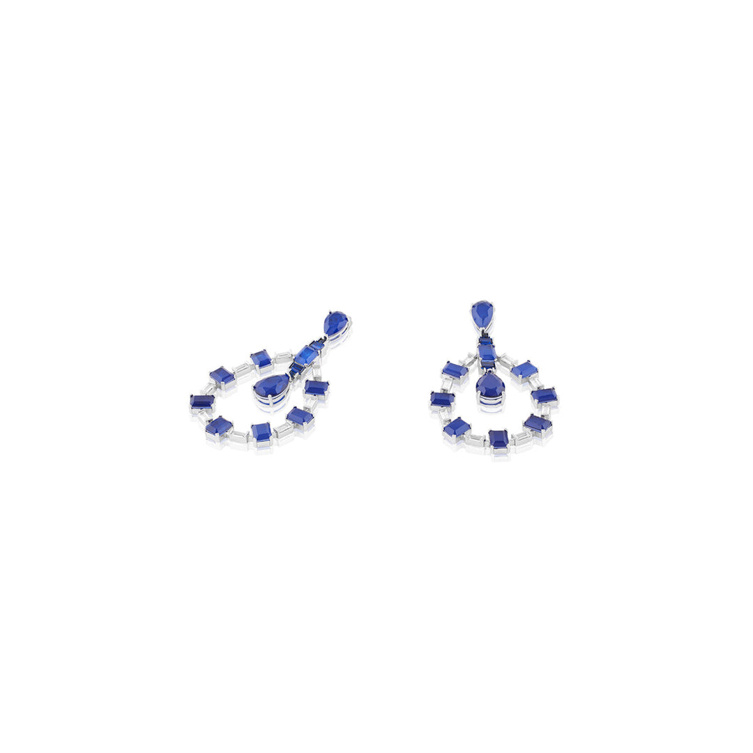 Sapphire Luxe Dangler Earrings