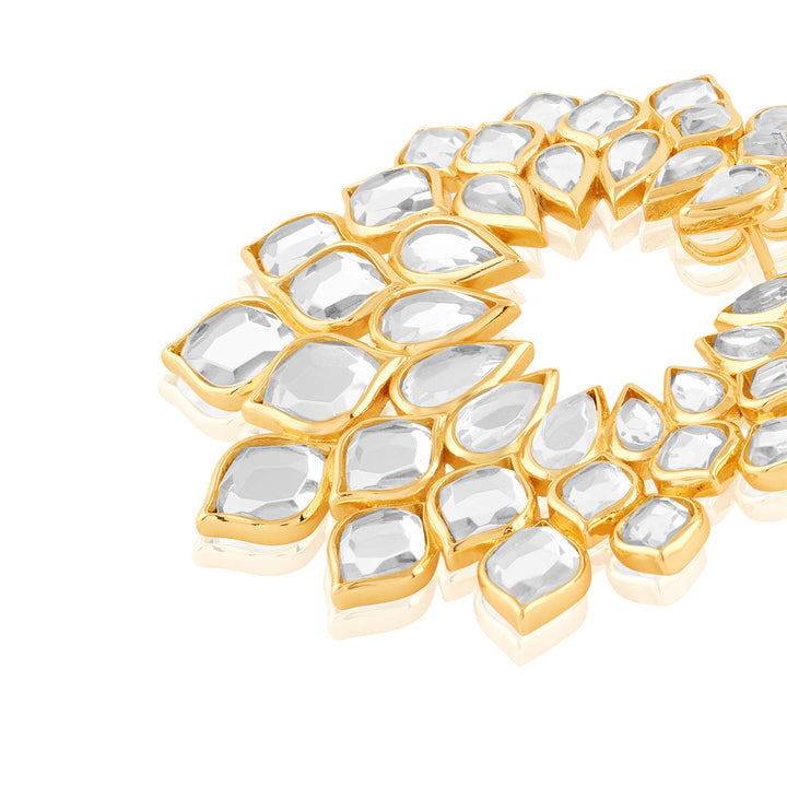Linha Front Back Earrings