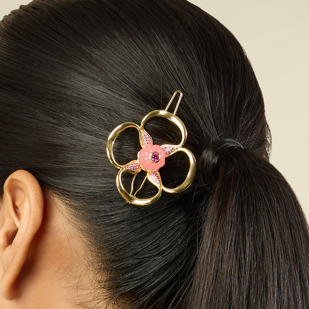 Whimsical Blossom Hair Clip