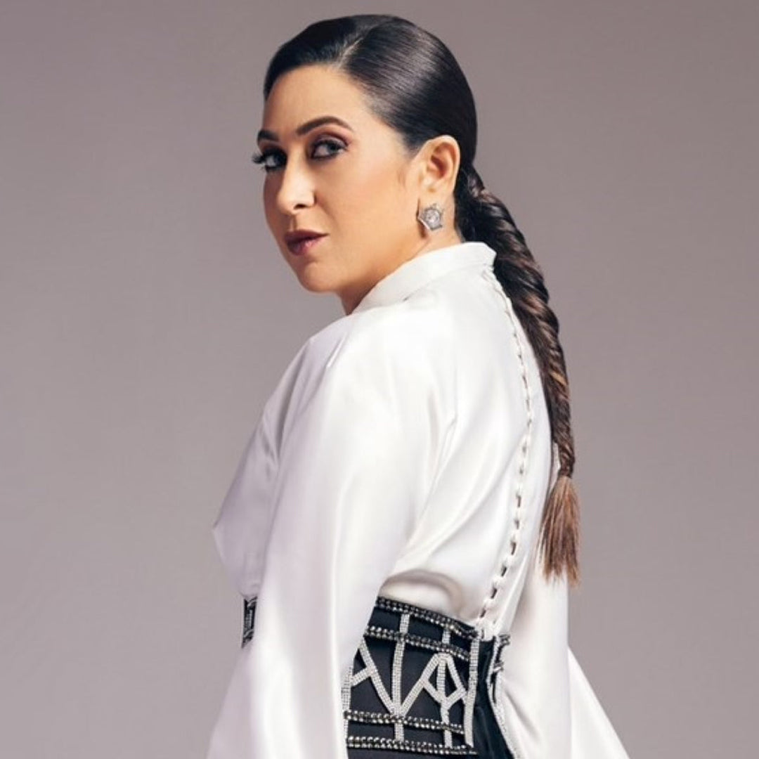 White Stud Earring for Women by Isharya | Modern Indian Jewellery