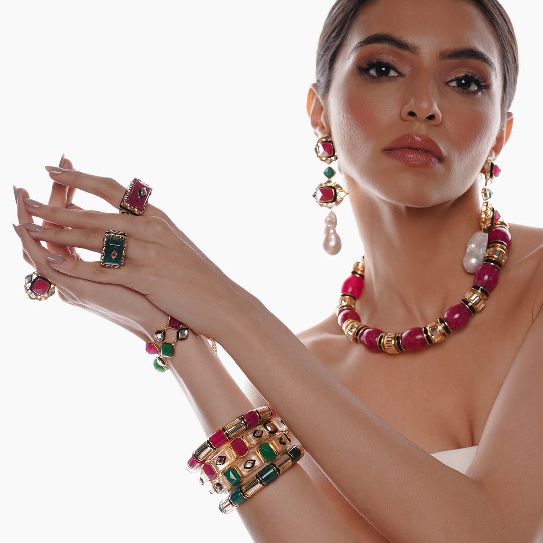 Begum Haute Evergreen Mughal Bangle