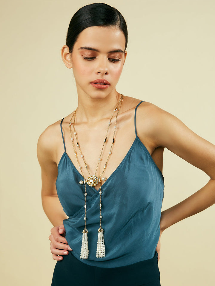 Statement Tassel Necklace