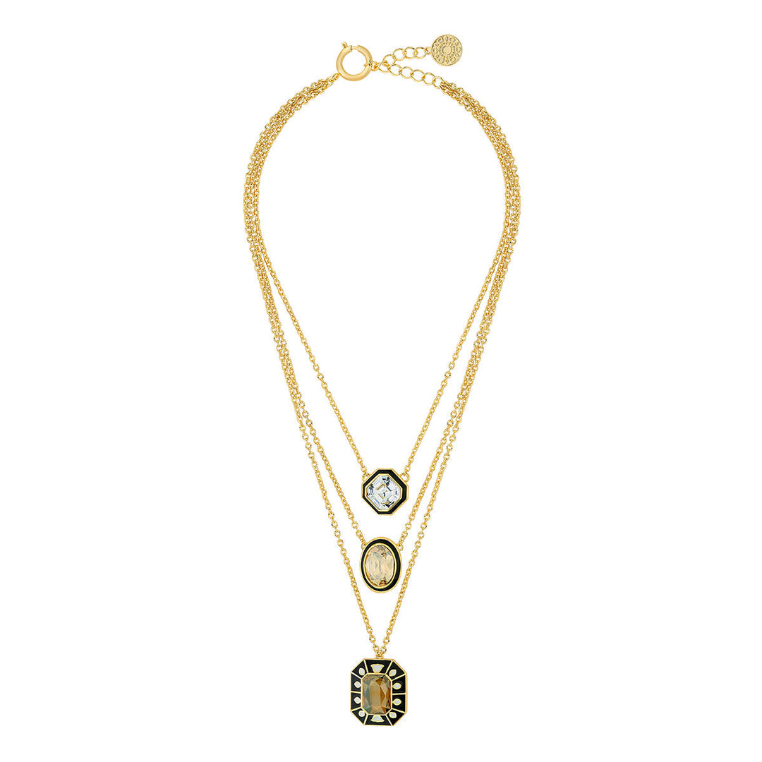 Multi Layered Necklace for Women by Isharya | Modern Indian Jewellery