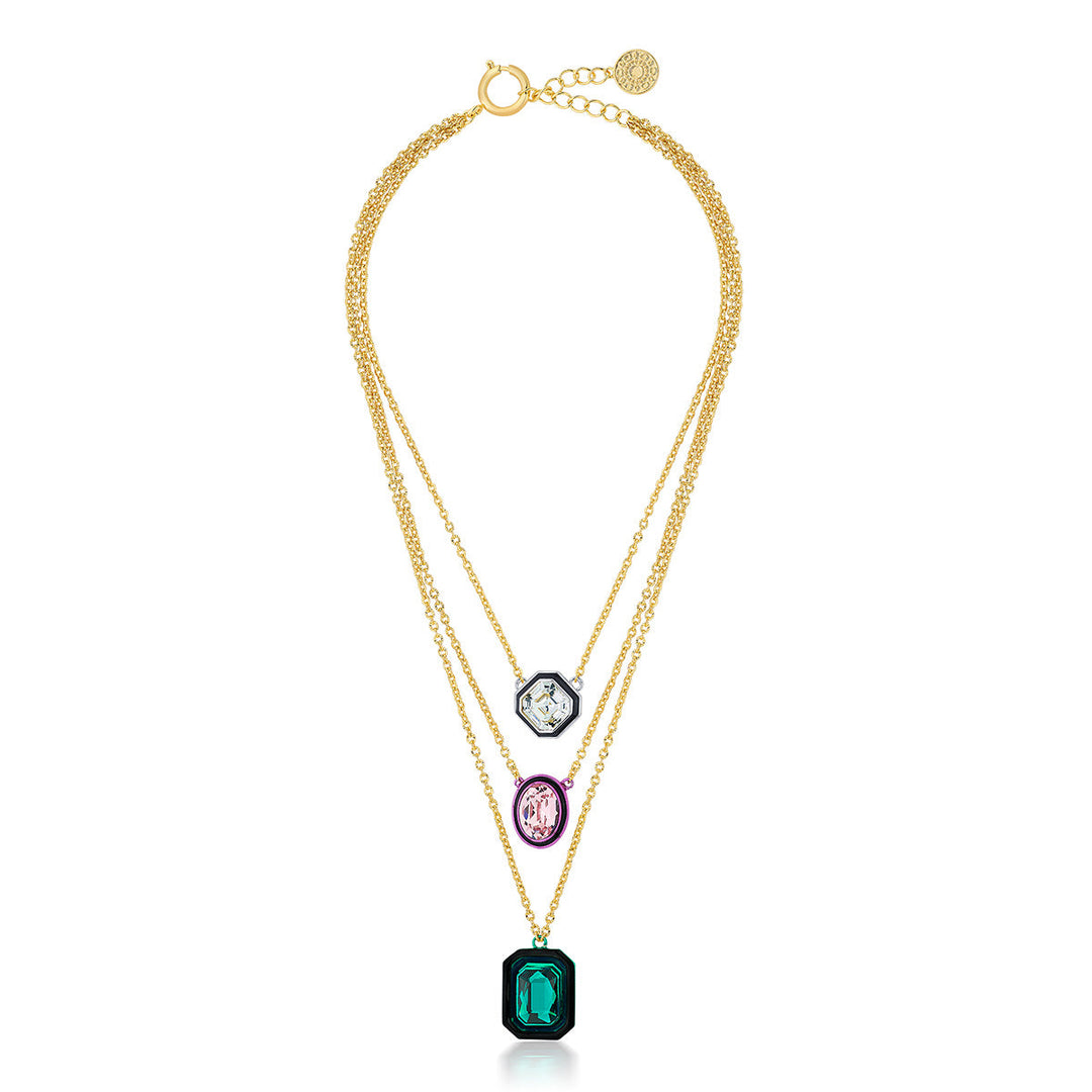 Multi Layered Necklace for Women by Isharya | Modern Indian Jewellery
