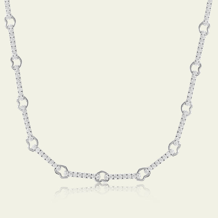 Silver Link Necklace