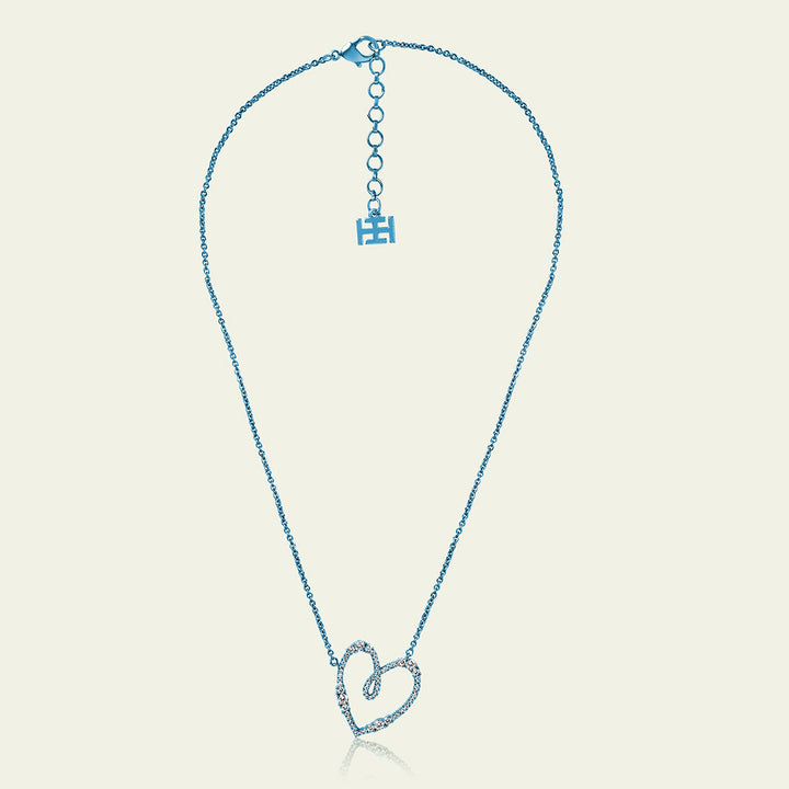 Blue Heart Pendant