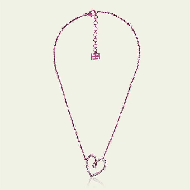 Pink Heart Pendant