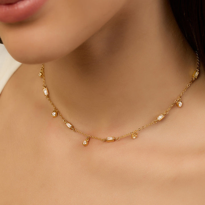Spike Charm Necklace