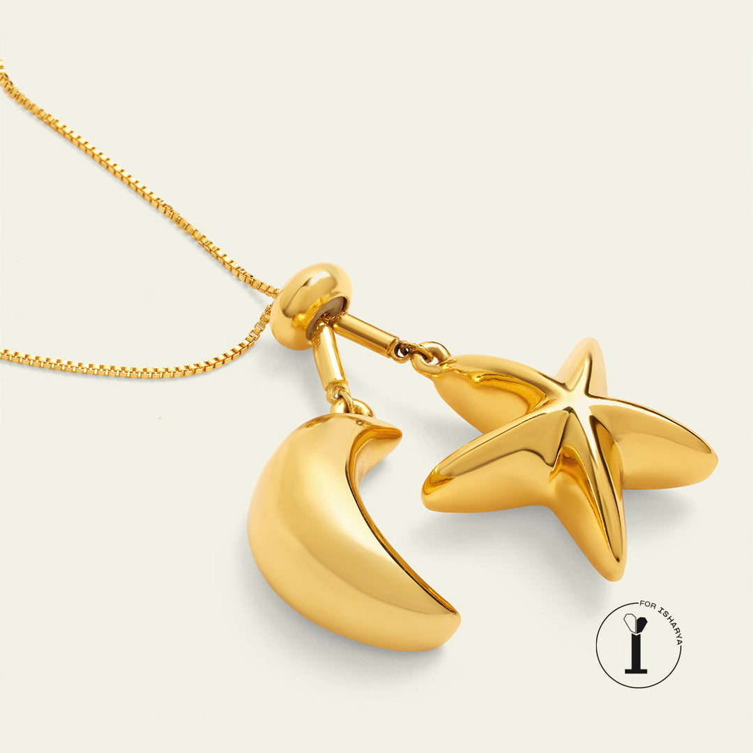 Star & Moon Lariat