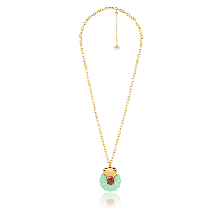Blue Seashell Necklace