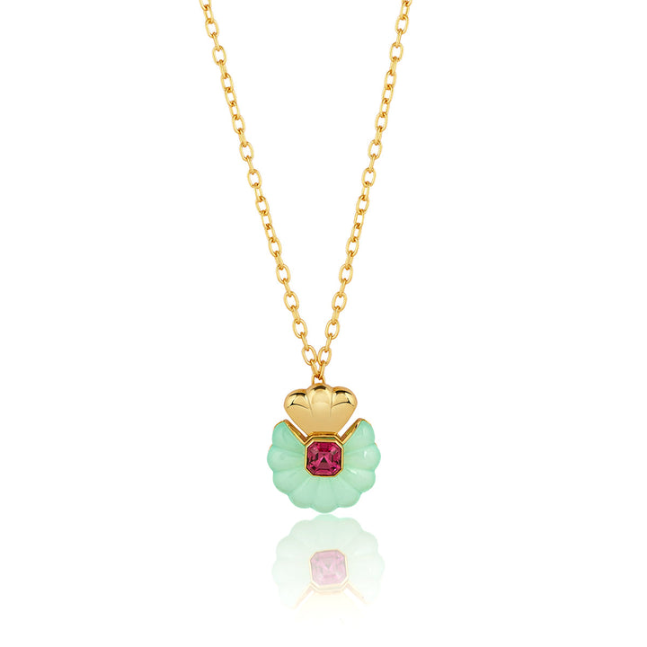 Blue Seashell Necklace
