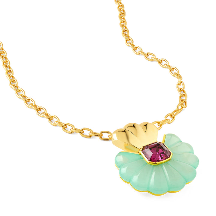 Blue Seashell Necklace