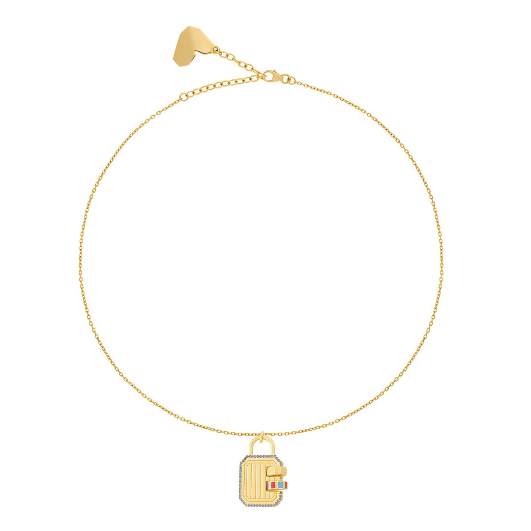 Gold Pendant Necklace for Women by Isharya | Modern Indian Jewellery