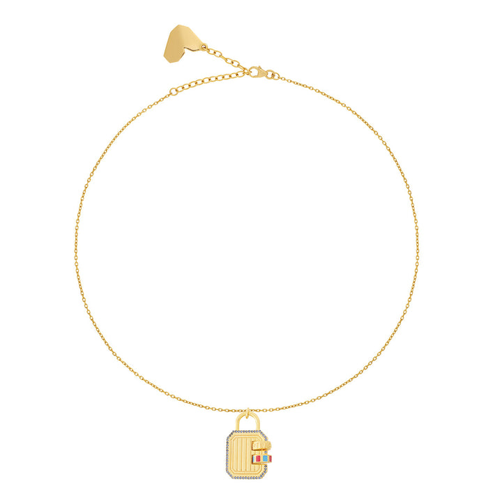 Gold Pendant Necklace for Women by Isharya | Modern Indian Jewellery