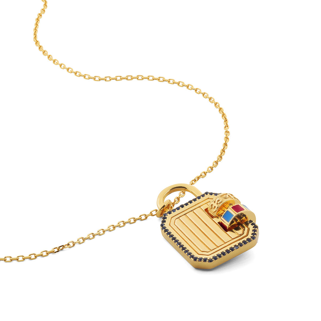 Gold Pendant Necklace for Women by Isharya | Modern Indian Jewellery