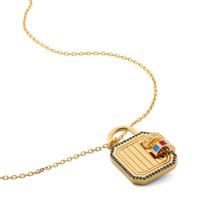 Gold Pendant Necklace for Women by Isharya | Modern Indian Jewellery