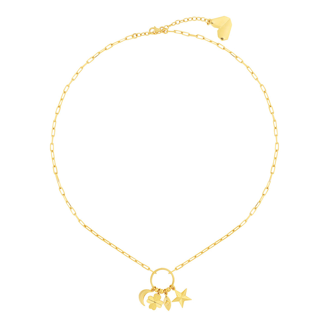 Lucky Charms Cluster Necklace