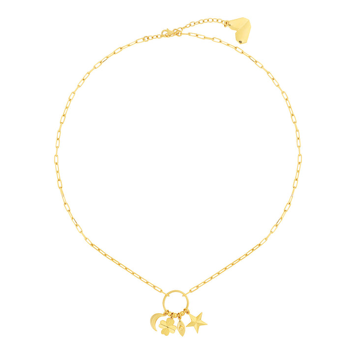 Lucky Charms Cluster Necklace