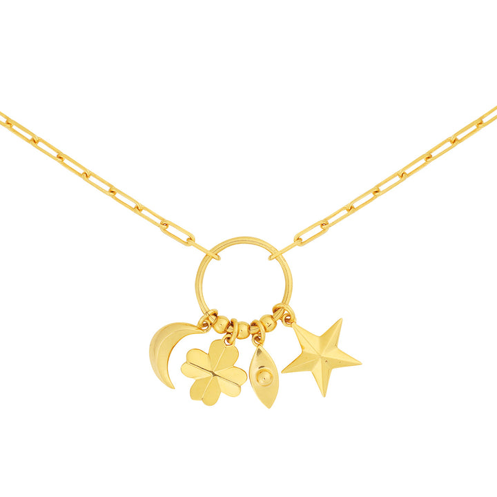 Lucky Charms Cluster Necklace