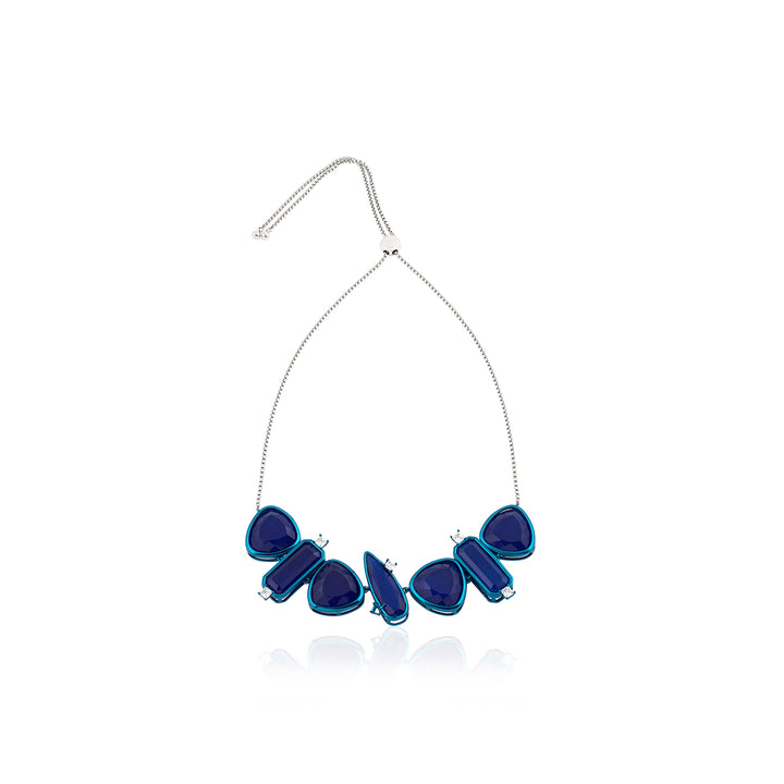 Sapphire Flame Choker