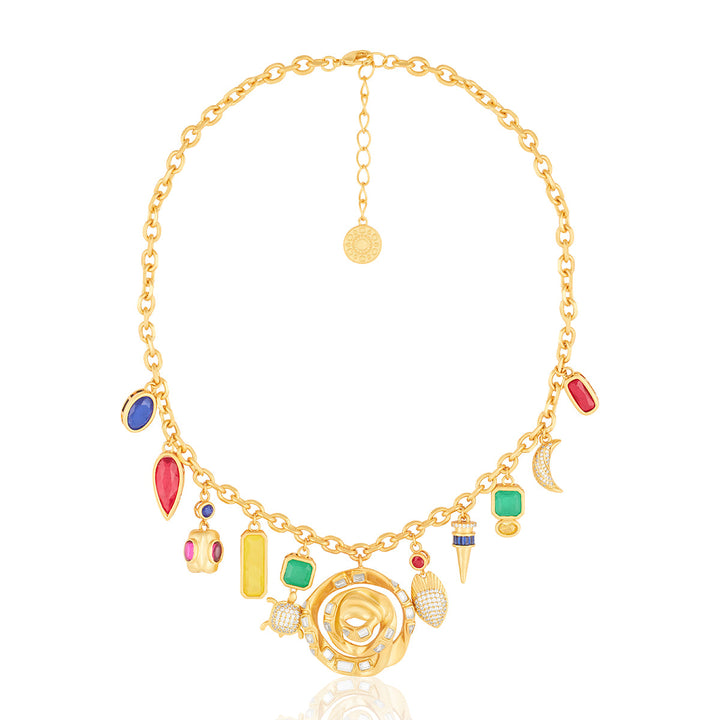 Multi Collar Necklace for Women by Isharya | Modern Indian Jewellery