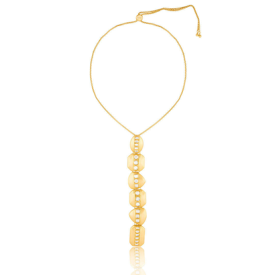 White Y Necklace Necklace for Women by Isharya | Modern Indian Jewellery