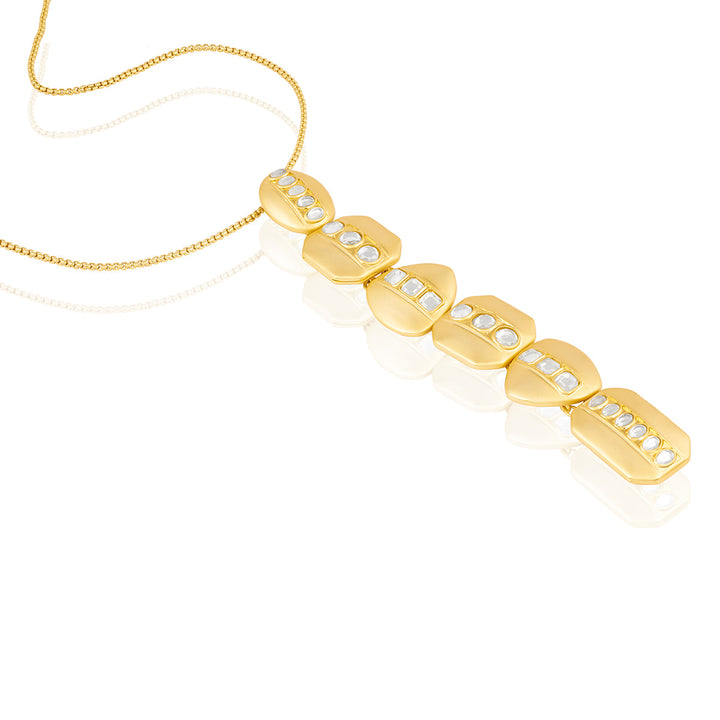 White Y Necklace Necklace for Women by Isharya | Modern Indian Jewellery