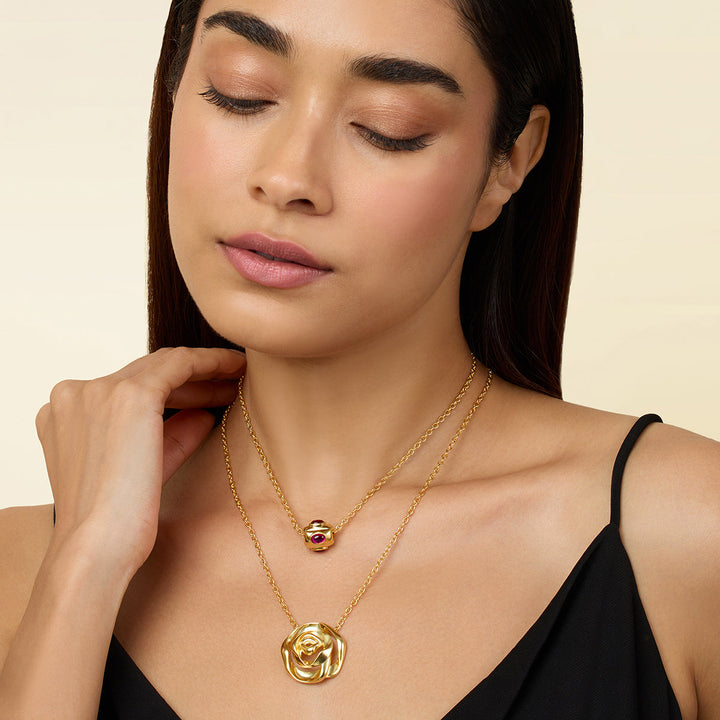Multi Layered Necklace for Women by Isharya | Modern Indian Jewellery