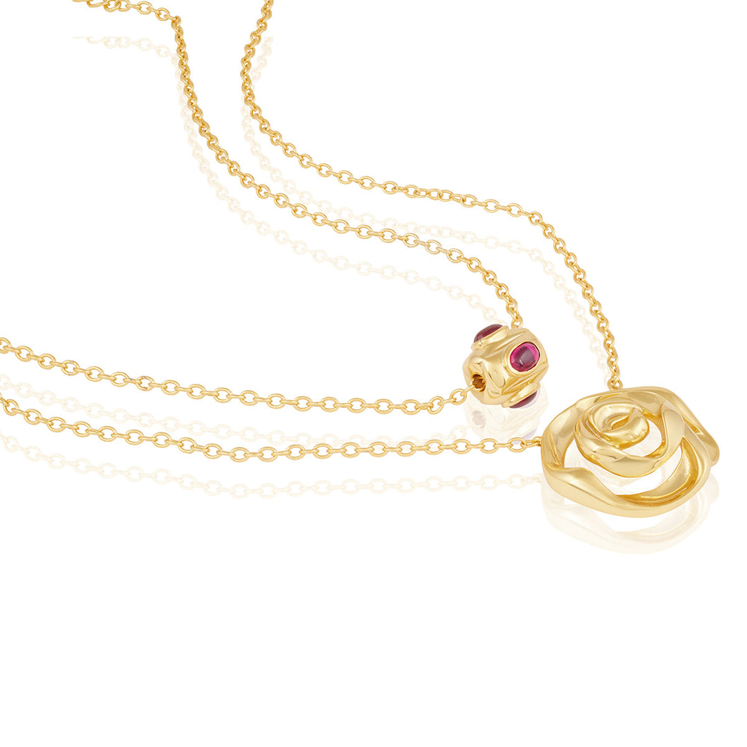 Multi Layered Necklace for Women by Isharya | Modern Indian Jewellery