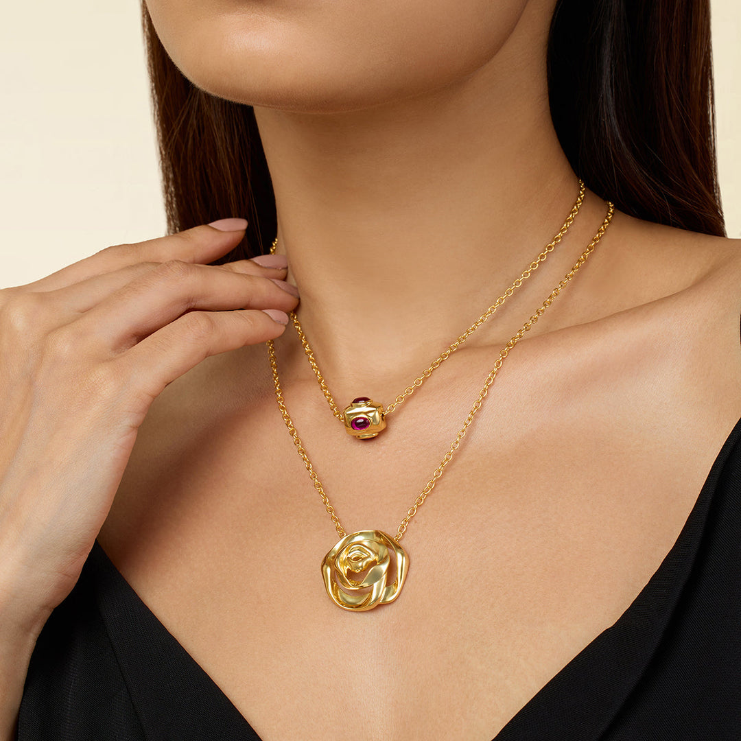 Multi Layered Necklace for Women by Isharya | Modern Indian Jewellery