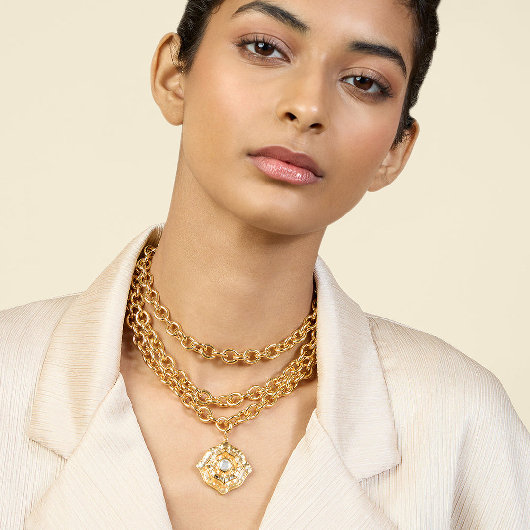 Gold Choker Necklace for Women by Isharya | Modern Indian Jewellery