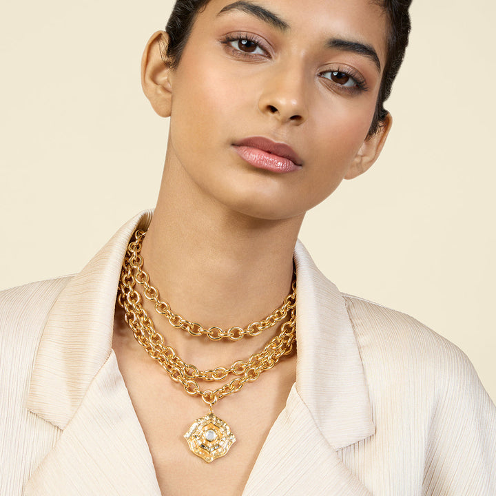 Gold Choker Necklace for Women by Isharya | Modern Indian Jewellery