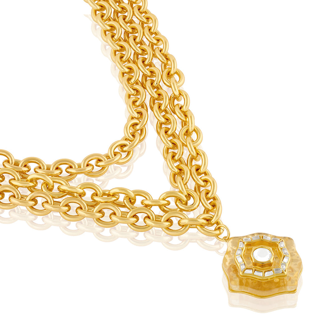 Gold Choker Necklace for Women by Isharya | Modern Indian Jewellery