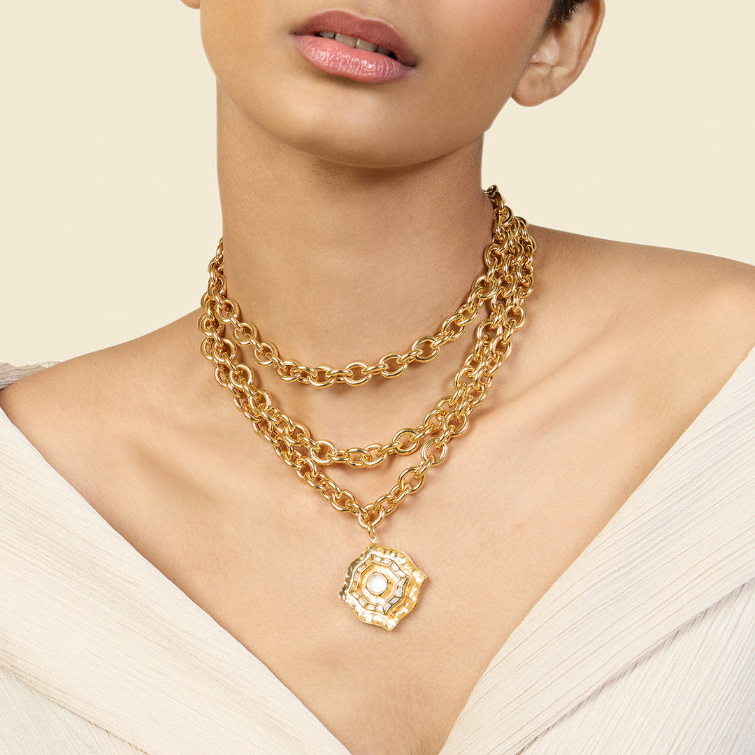 Gold Choker Necklace for Women by Isharya | Modern Indian Jewellery