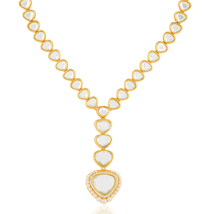Gold Collar Necklace for Women by Isharya | Modern Indian Jewellery