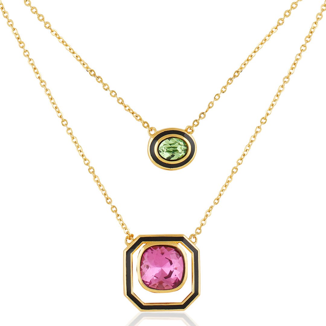 Amethyst Tides Layered Necklace