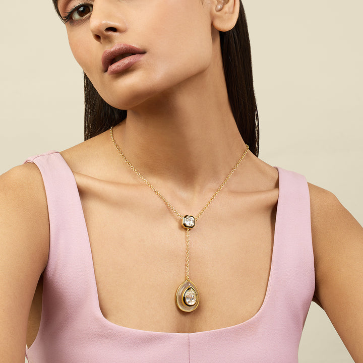 Tidal Treasures Drop Necklace
