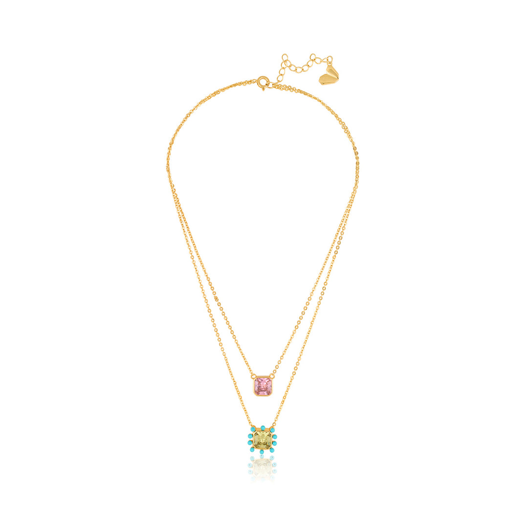 Summer Candy Layered Necklace