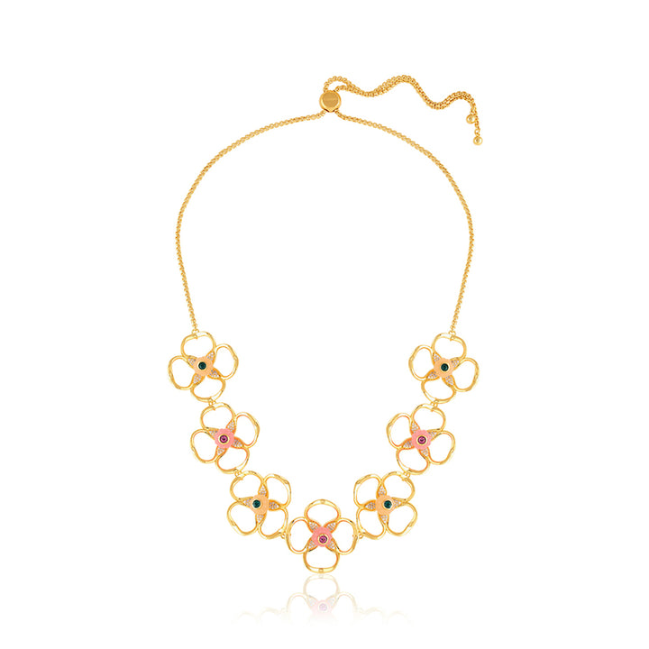 Garden Bloom Choker Necklace