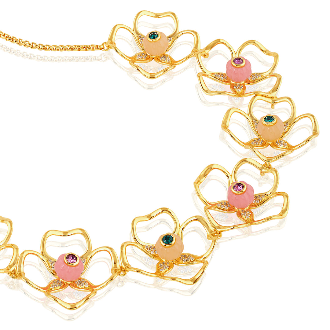Garden Bloom Choker Necklace