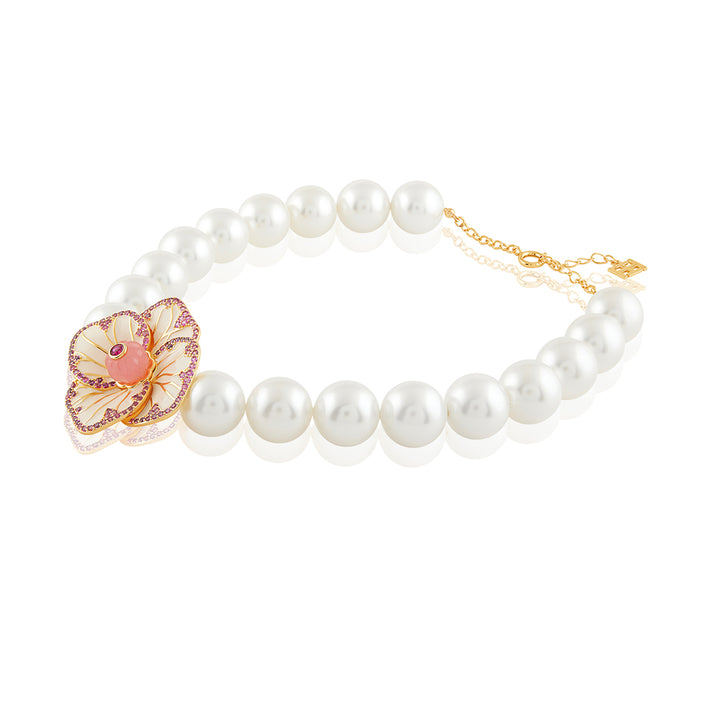 Floral Symphony Choker Necklace