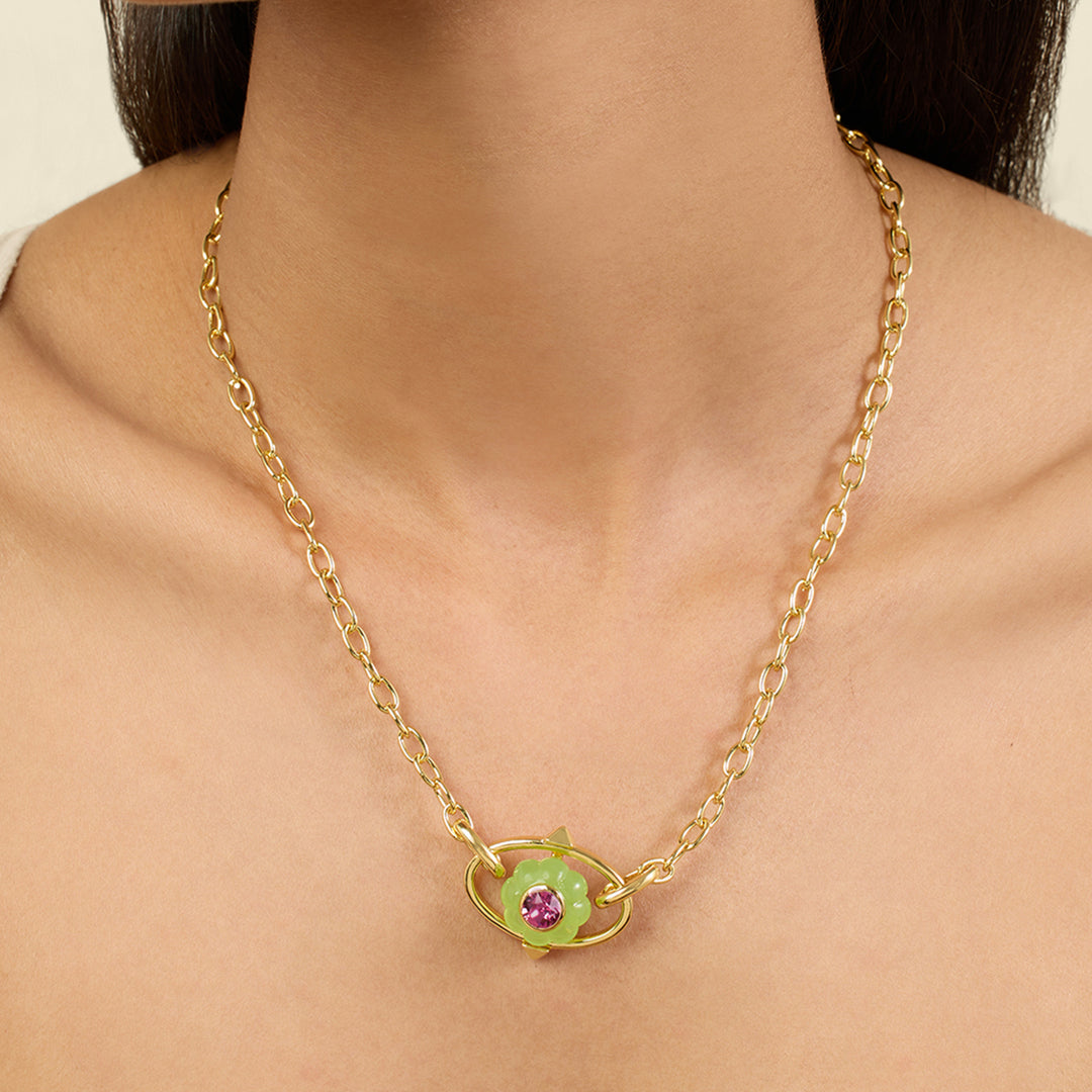 Enchanted Blossom Pendant Necklace