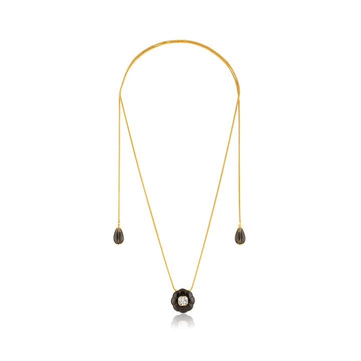 Noir Garden Statement Necklace