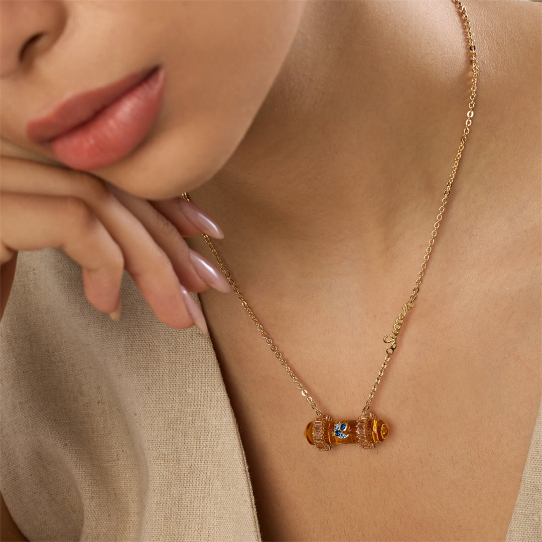 Citrine Pendant Necklace