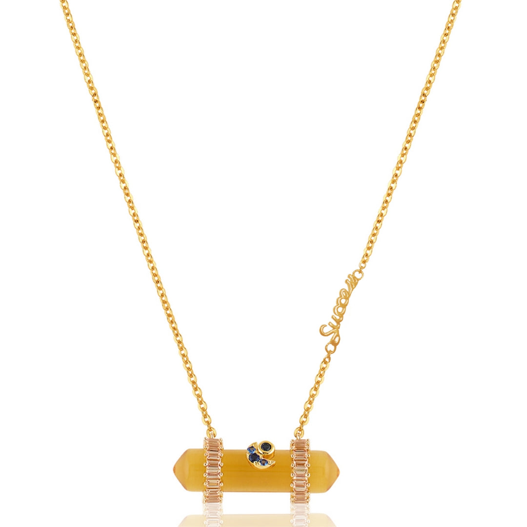 Citrine Pendant Necklace
