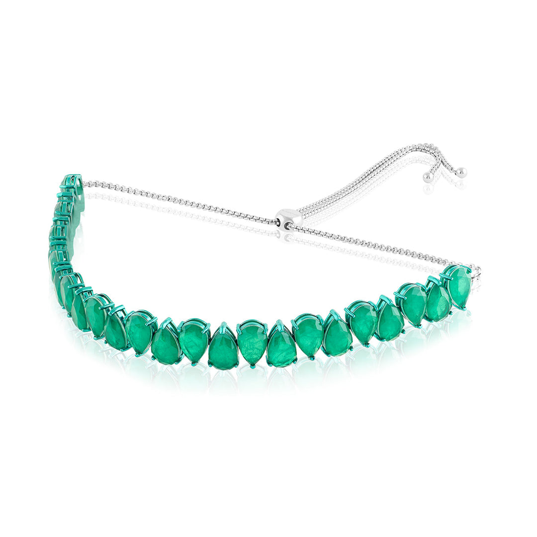 Elysian Emerald Choker Necklace