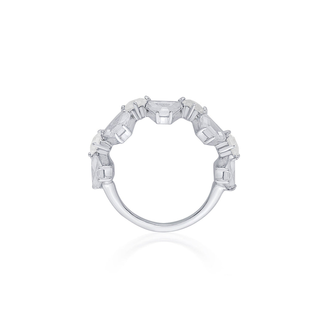 Yellow Cocktail RING for Women by Isharya | Modern Indian Jewellery
